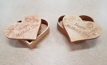 Load image into Gallery viewer, Heart Shaped Jewelry Box