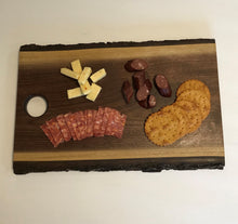 Load image into Gallery viewer, The Live Edge Walnut Charcuterie Board