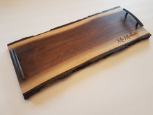 Load image into Gallery viewer, The Live Edge Walnut Charcuterie Board