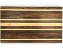 Load image into Gallery viewer, Walnut-Maple Edge Grain Cutting Board
