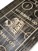 Load image into Gallery viewer, Athabasca Hawks Hockey Crib Board