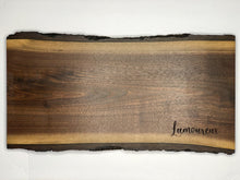 Load image into Gallery viewer, The Live Edge Walnut Charcuterie Board