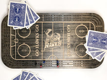 Load image into Gallery viewer, Athabasca Hawks Hockey Crib Board