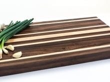 Load image into Gallery viewer, Walnut-Maple Edge Grain Cutting Board