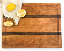 Load image into Gallery viewer, Cherry-Walnut Cutting Board