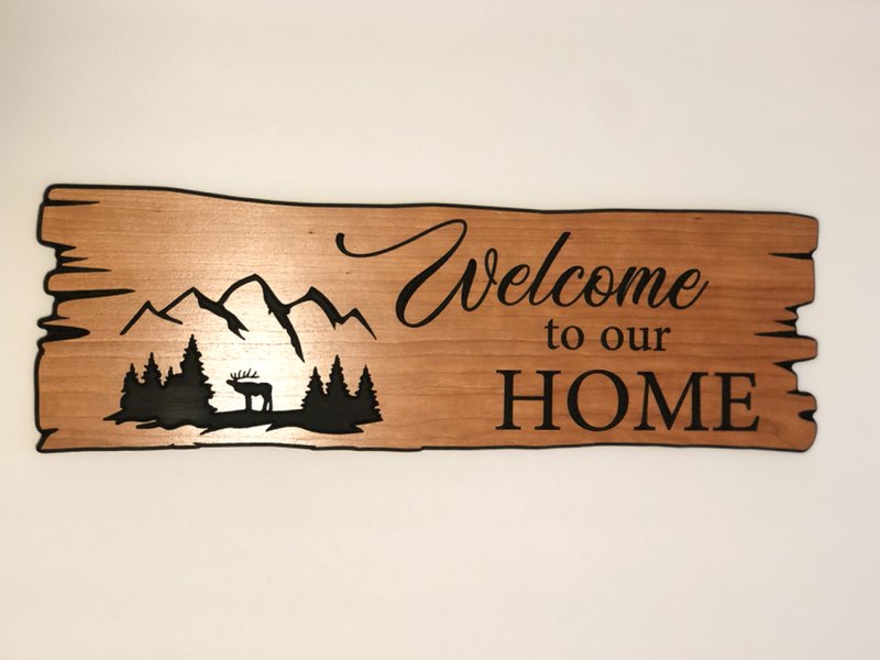 Welcome to our Home Elk Image