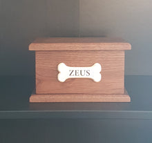 Load image into Gallery viewer, Small Walnut Wooden Cremation Urn
