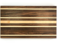 Load image into Gallery viewer, Walnut-Maple Edge Grain Cutting Board

