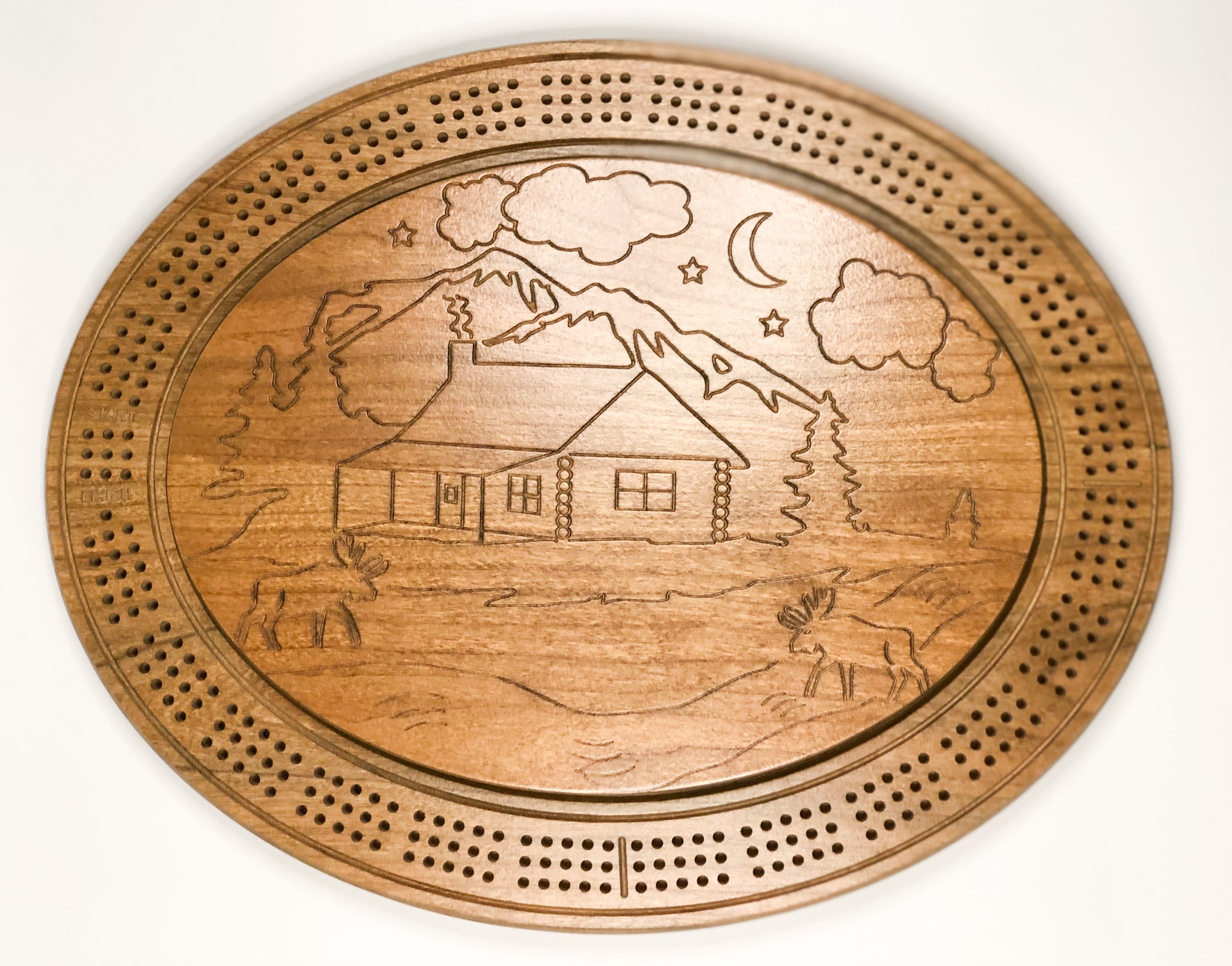 Cribbage Board newest - Cabin