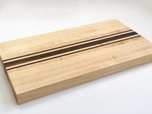 Load image into Gallery viewer, Maple-Walnut Edge Grain Cutting Board
